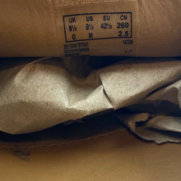 Clarks Collection Soft Cushion with Ortholite Blue Slip-On Men’s Sz 9.5 - Picture 6 of 6